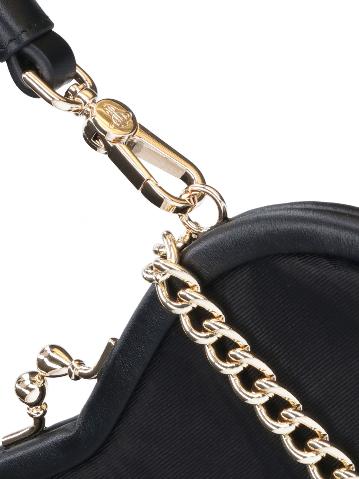 "Belle Heart Frame" Handbag – Black