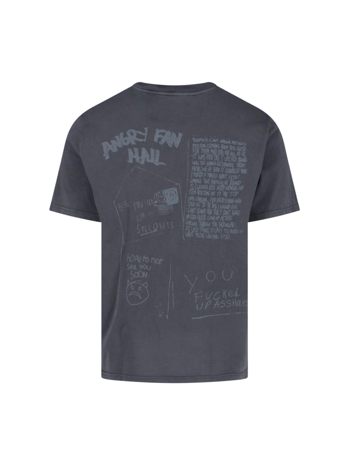 "Angry Fan Mail" T-Shirt – Grey