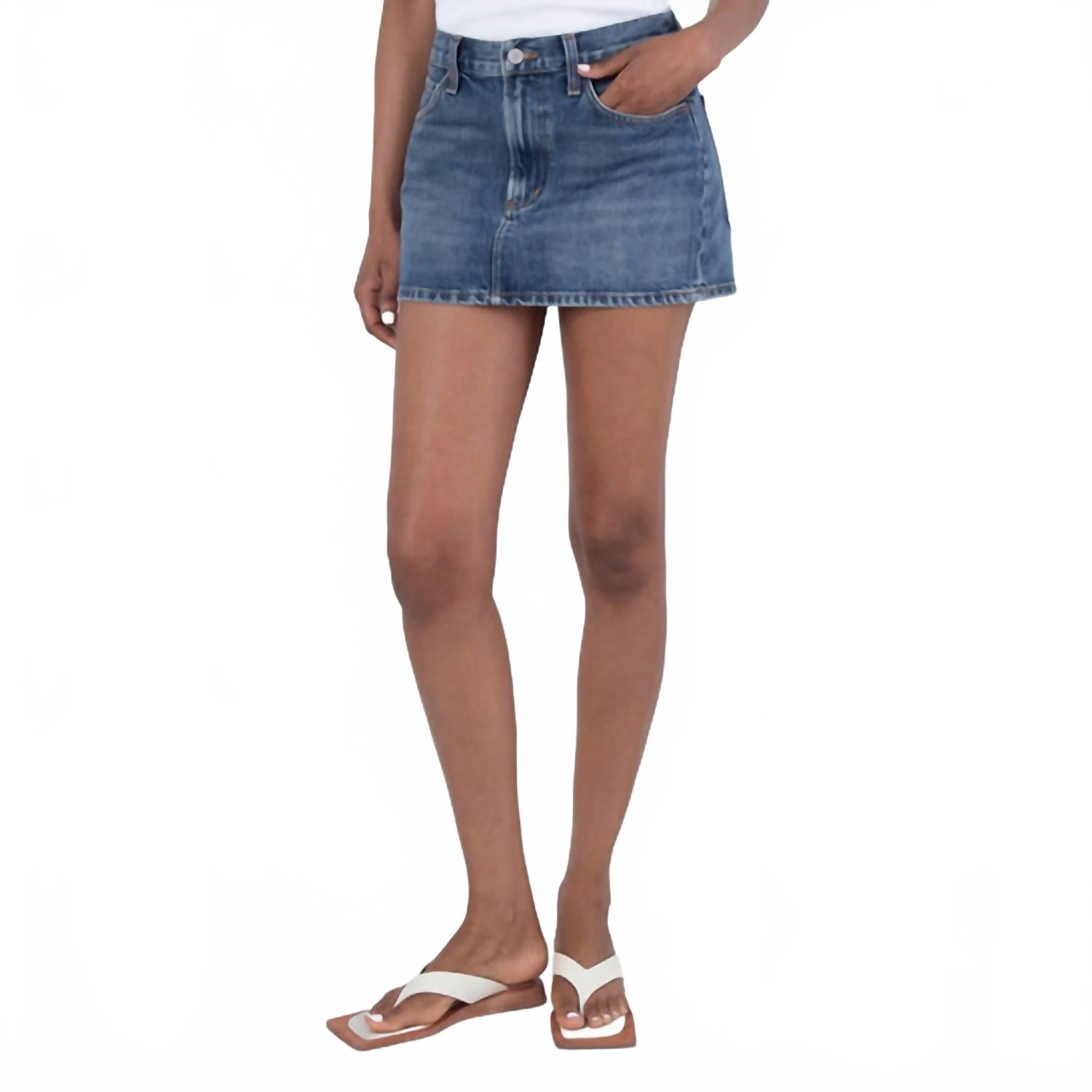 Alek Mini Skirt In Dwell