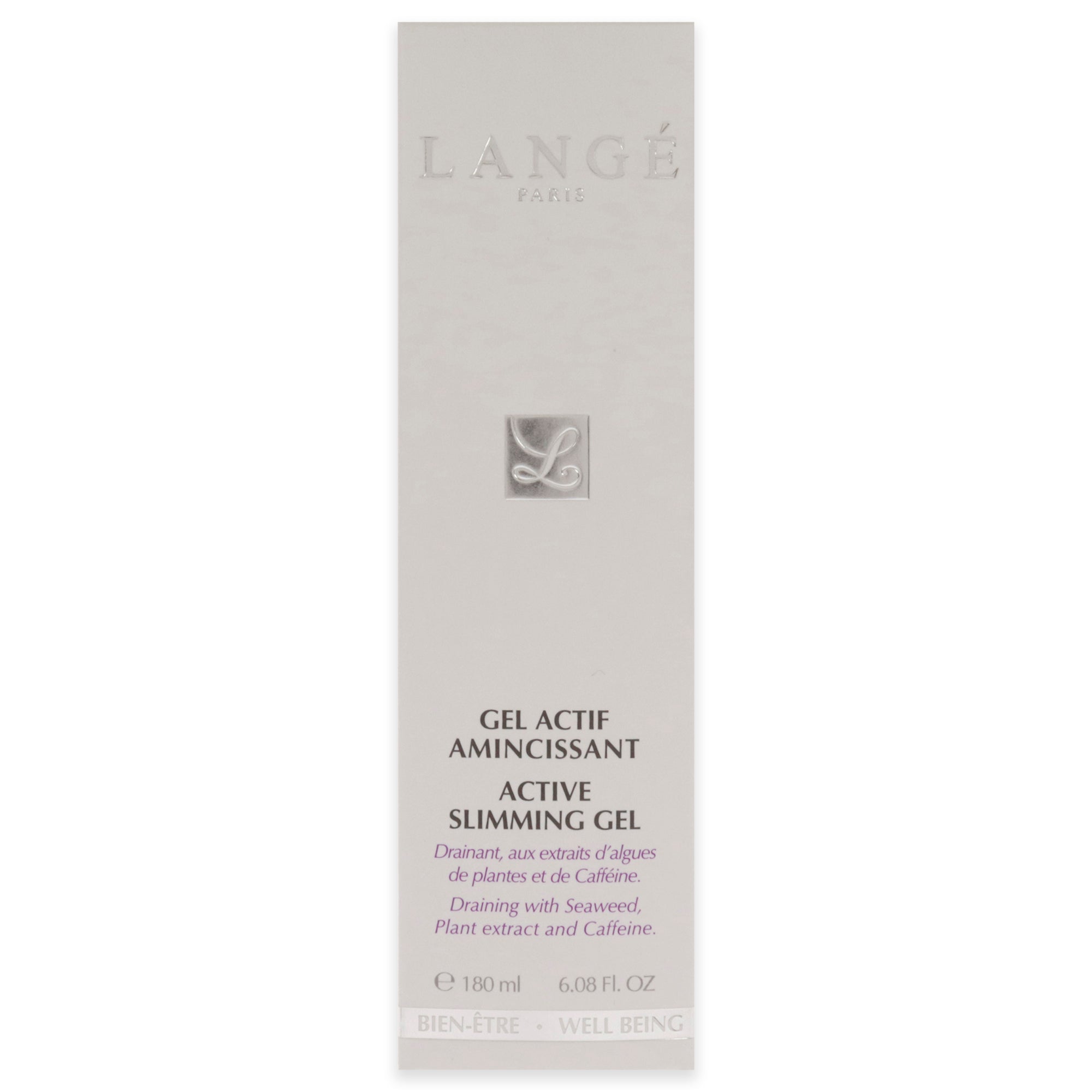 Active Slimming Gel by Lange for Unisex - 6.08 oz Gel