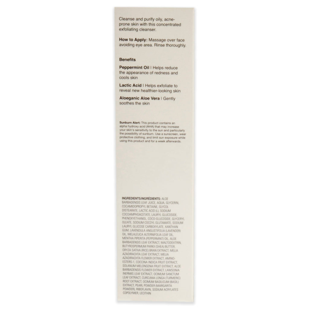 Aloeclear Start Clean Deep Cleaning Cleanser by Aloette for Unisex - 3 oz Cleanser