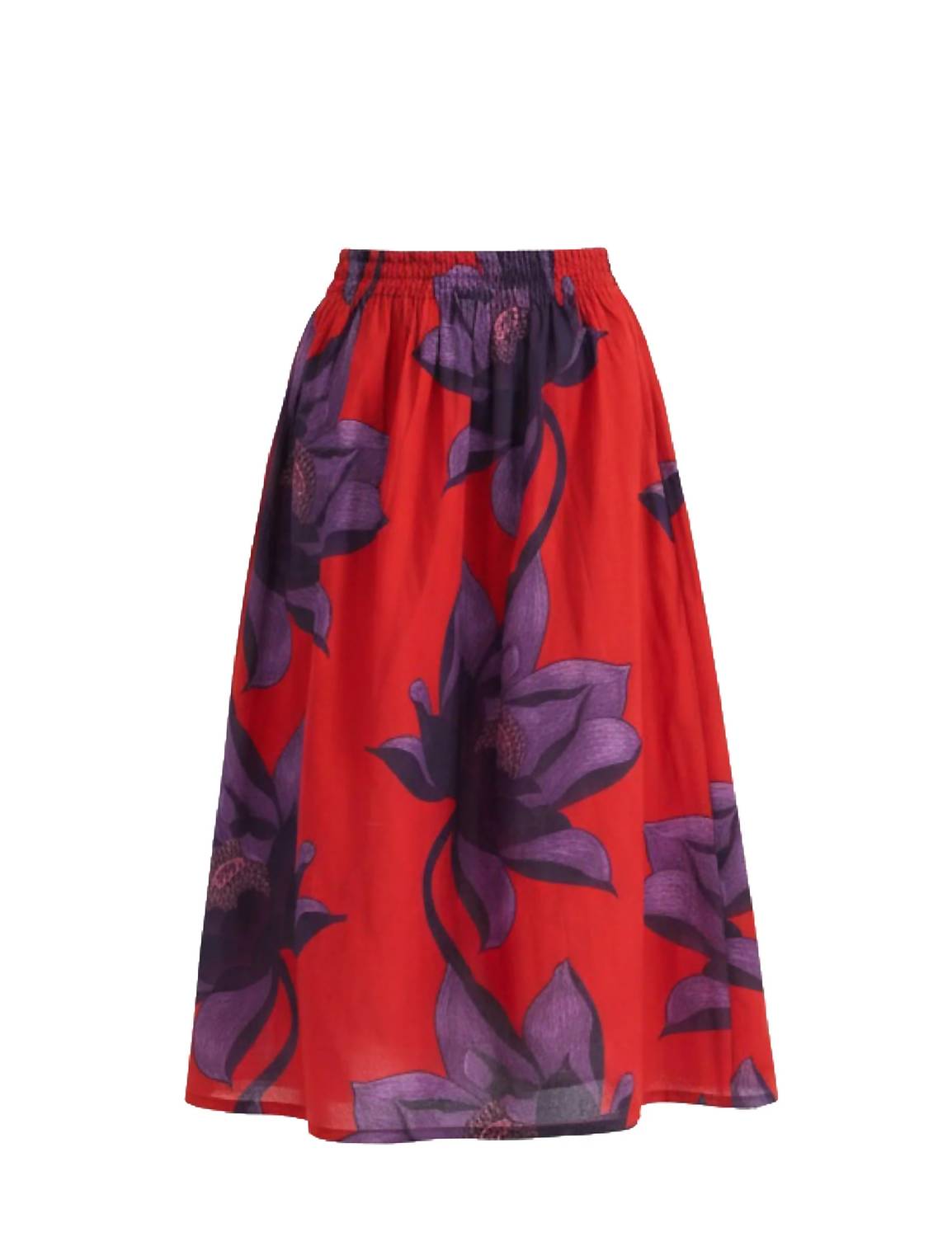 Amber Skirt In Lotus Sunset