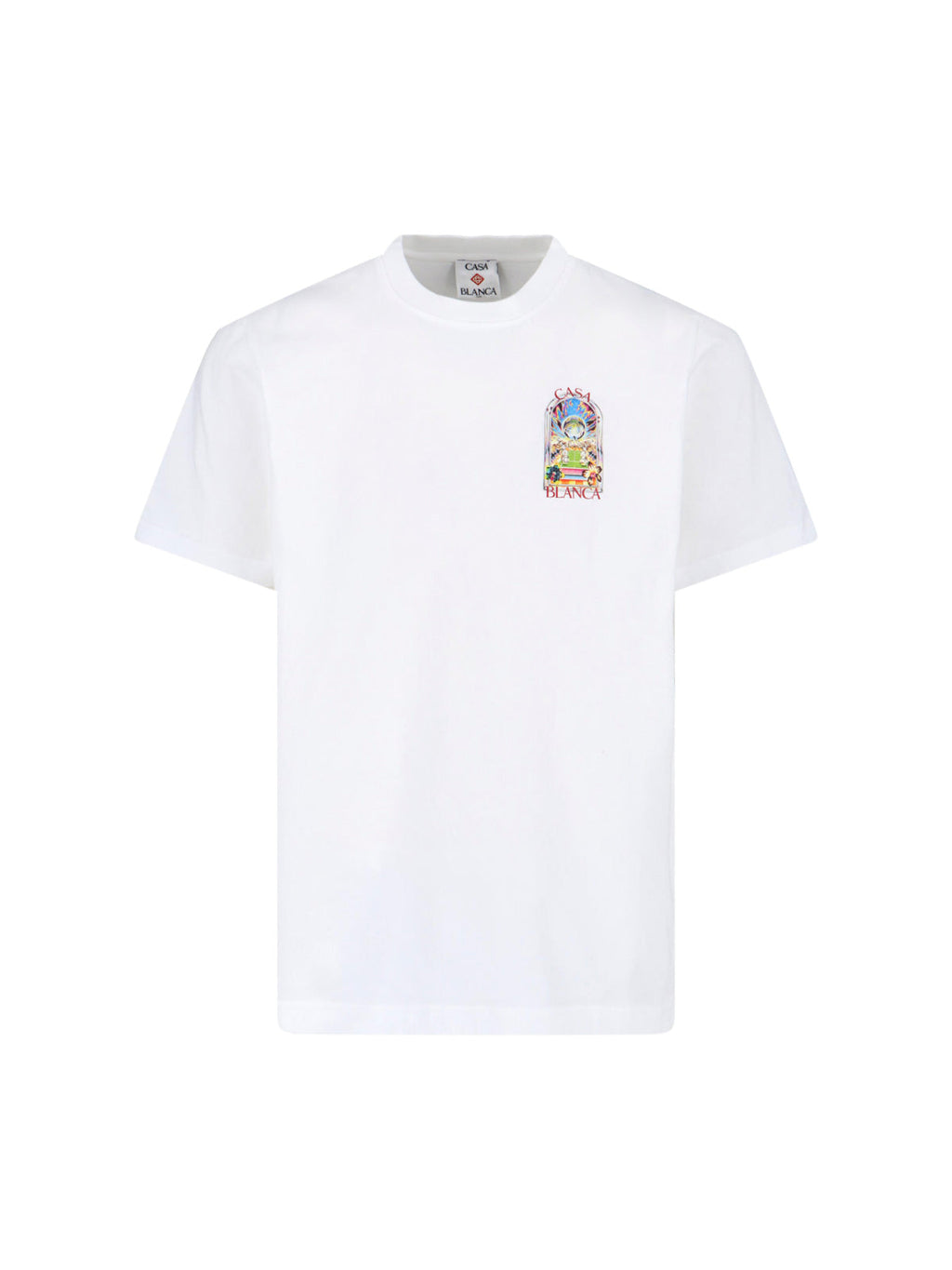 "Tennis Landscape" T-Shirt – White