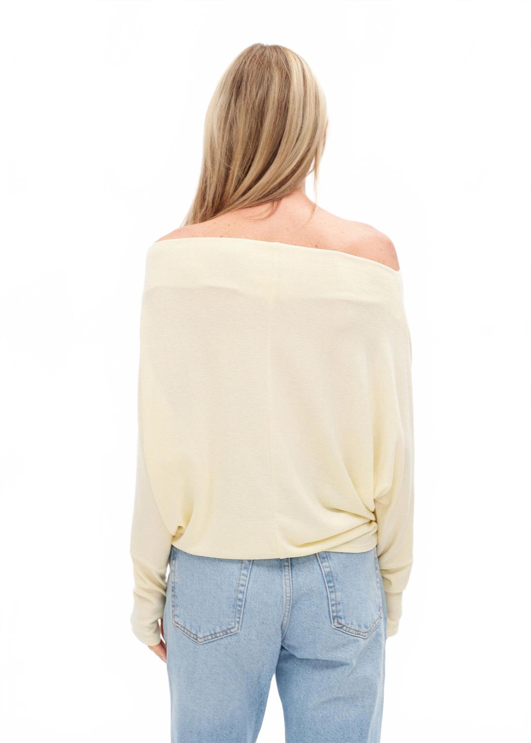 Anywhere Top In Yellow