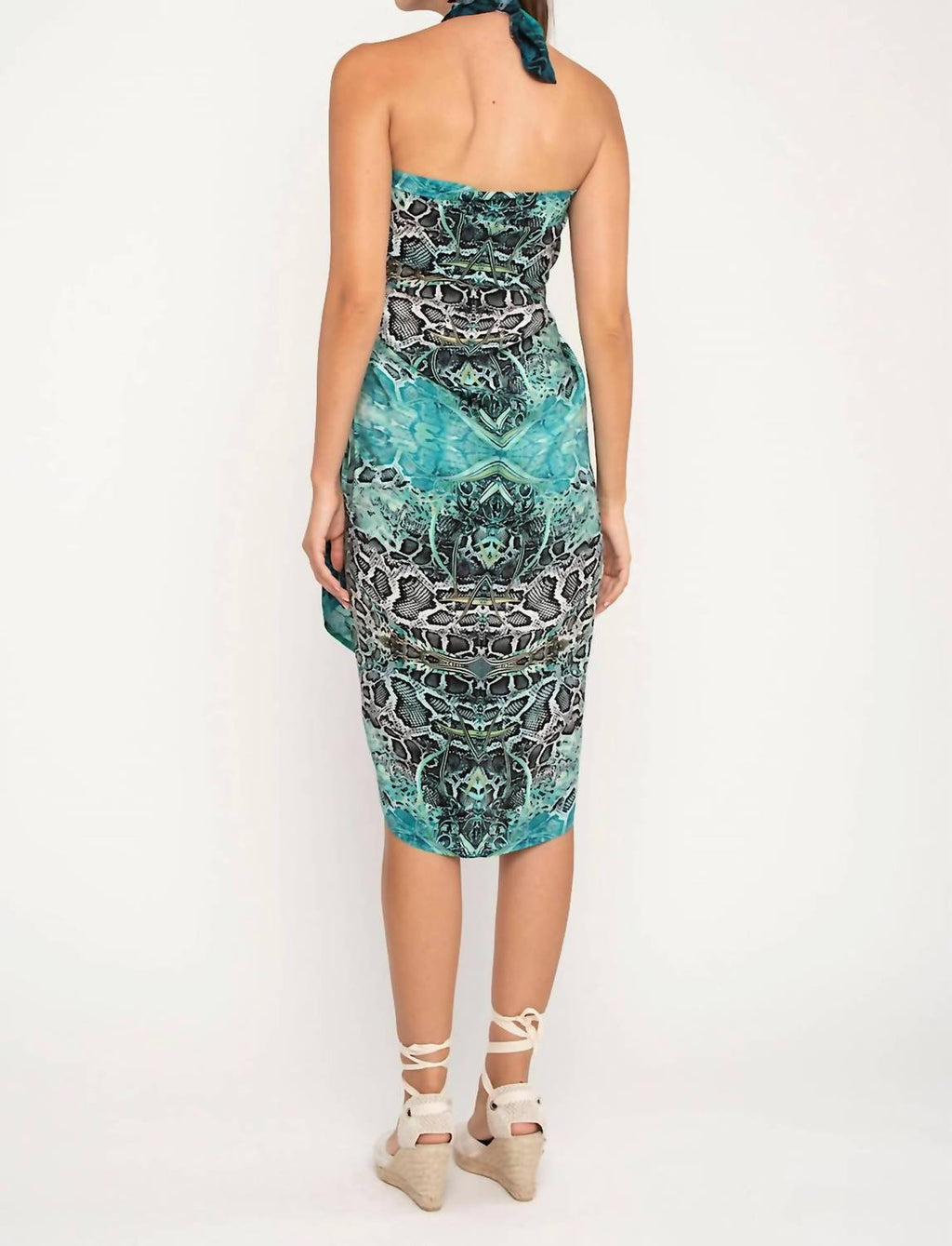 Amazonia Pareo In Teal Jewel