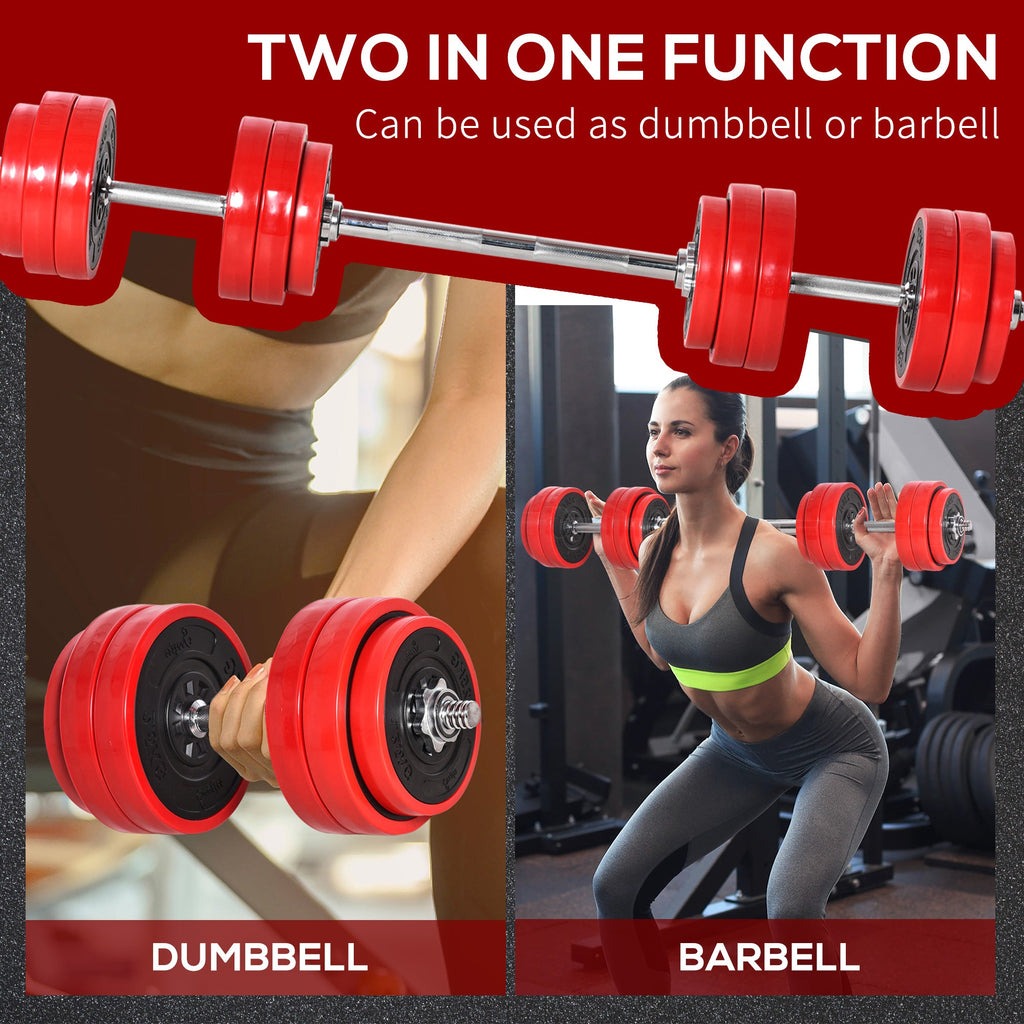 Adjustable Dumbbells with Barbell Conversion