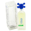 3pcs Cologne Gift Sets - Cold by Benetton Mini EDT (Unisex) .18 oz for Men