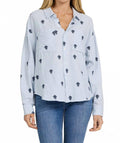 Adrianna Shirt In Blue Rama