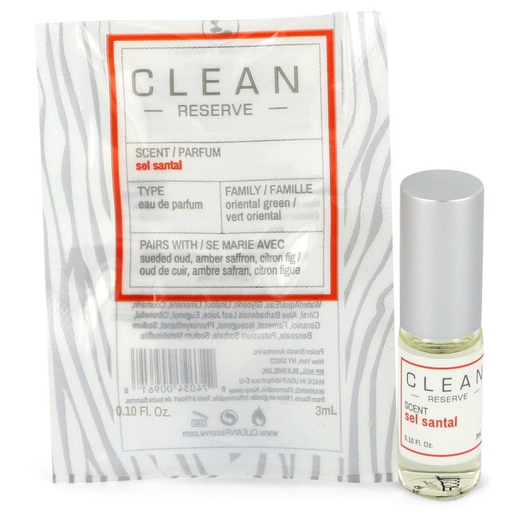 3pcs Perfume Gift Sets - Clean Reserve Sel Santal by Clean Mini EDP Rollerball .10 oz for Women