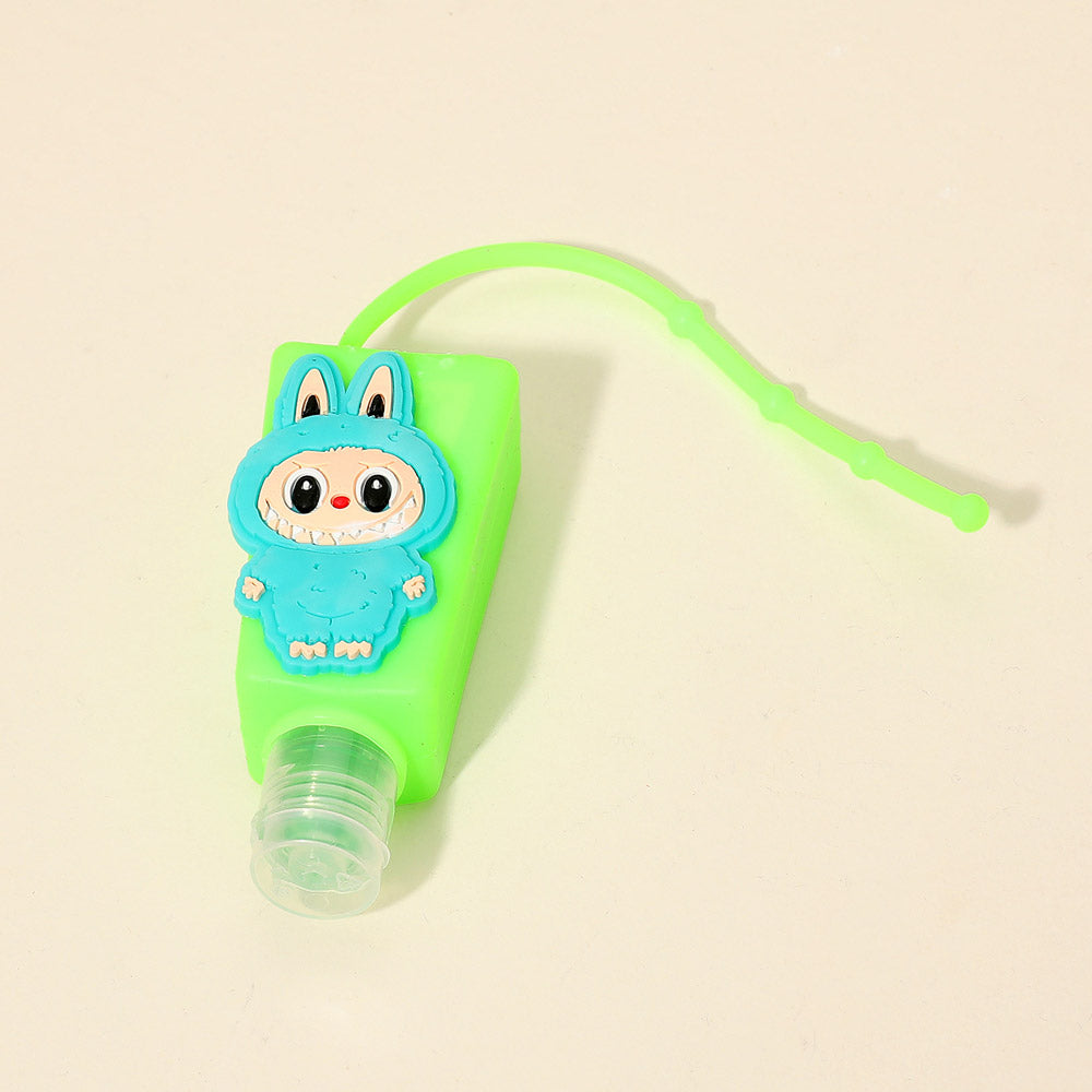 12PCS - Monster Bunny Pocket Hand Sanitizer Bottle Holder Bag Charms