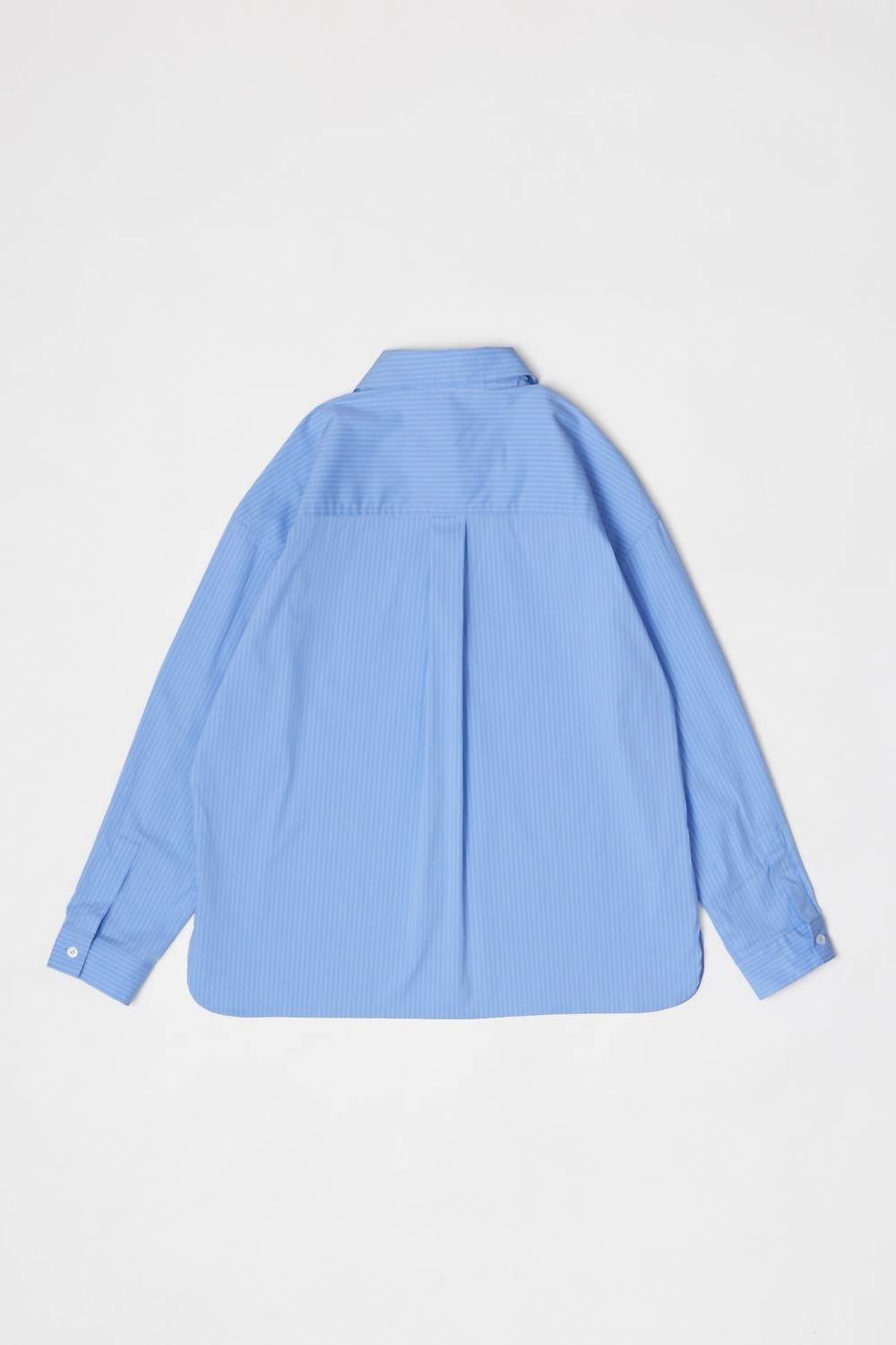 Annalise Button Up Top In Blue