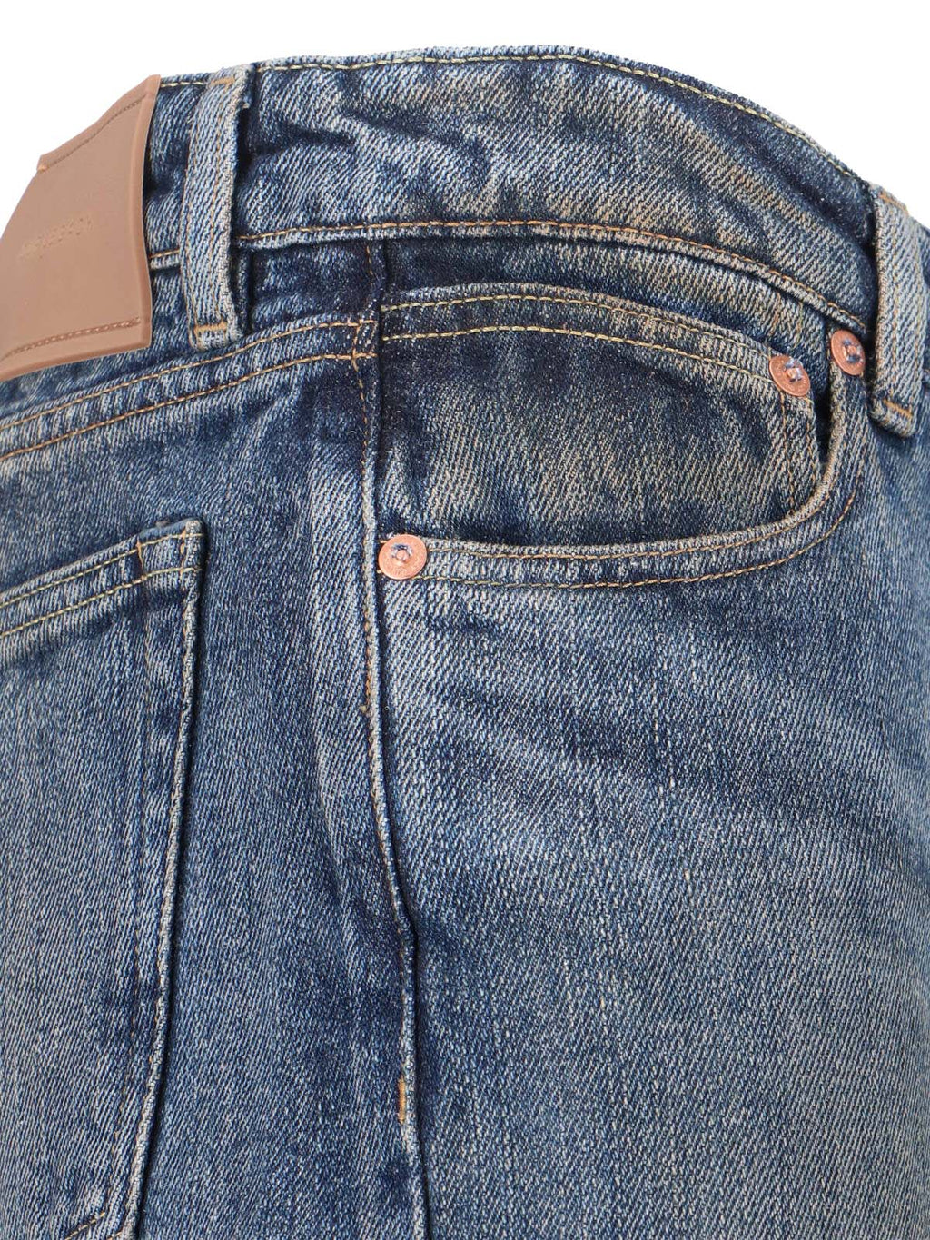 "Third Cut" Straight Jeans – Blue