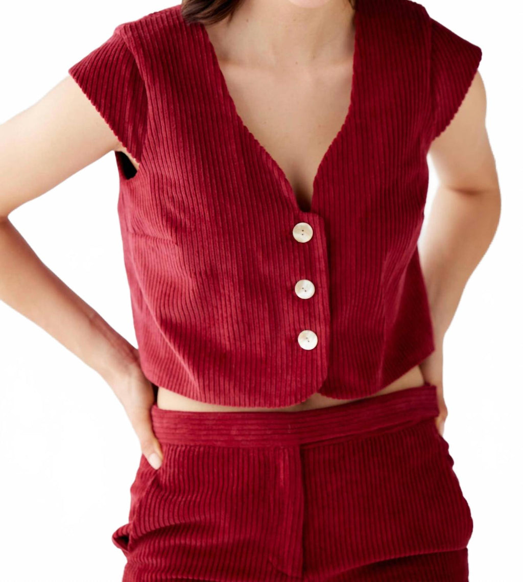 Amare Top In Dusted Rose