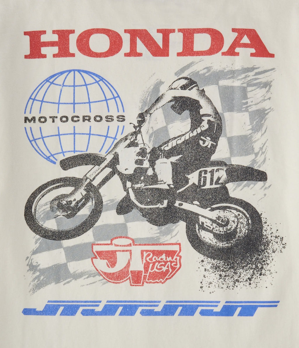 Aeropostale Honda Motocross Relaxed Graphic Tee