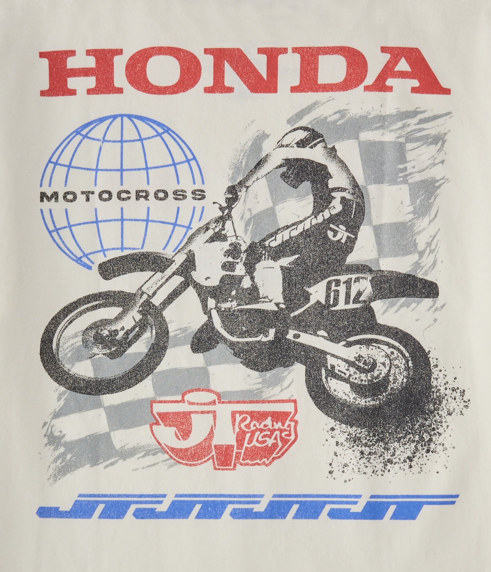 Aeropostale Honda Motocross Relaxed Graphic Tee
