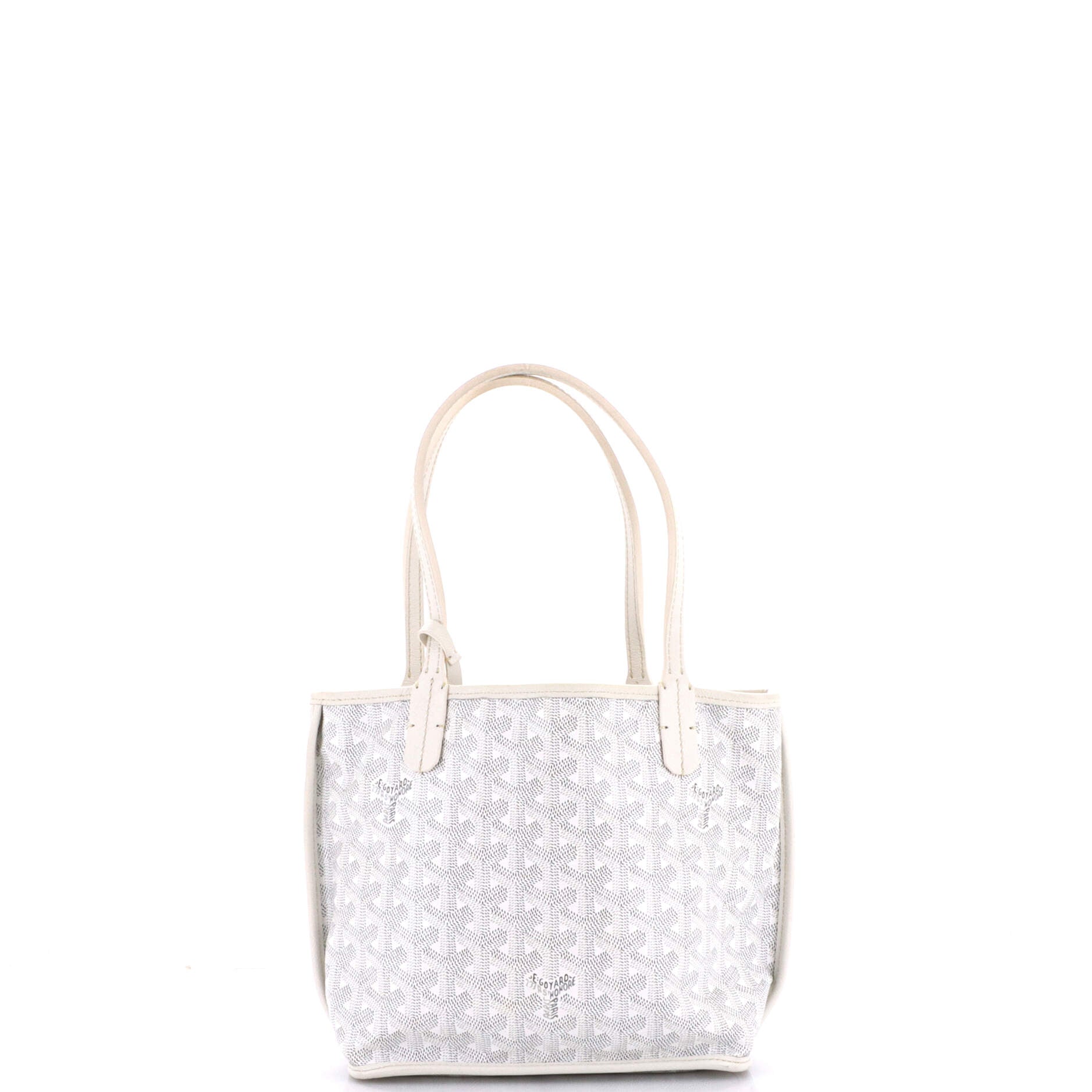 Anjou Reversible Tote Coated Canvas Mini