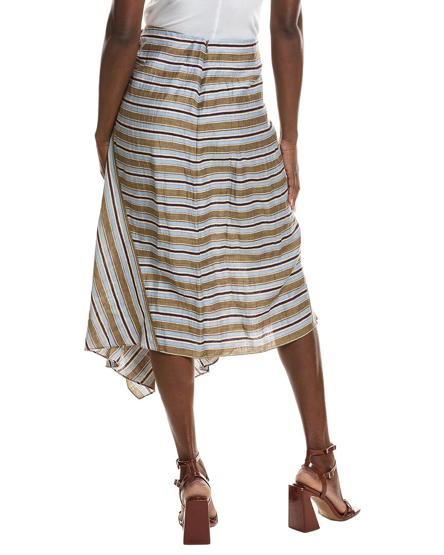 A.L.C. Lota Linen-Blend Skirt