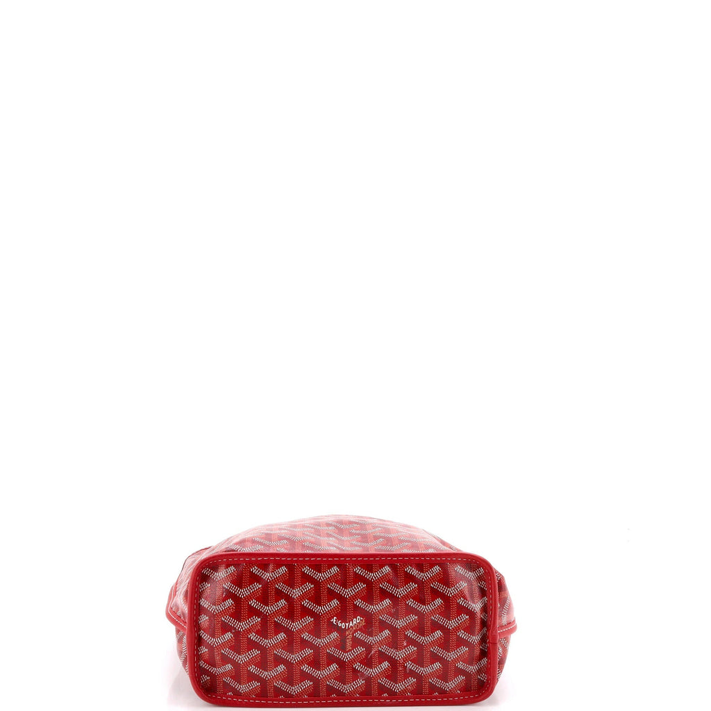 Anjou Reversible Tote Coated Canvas Mini