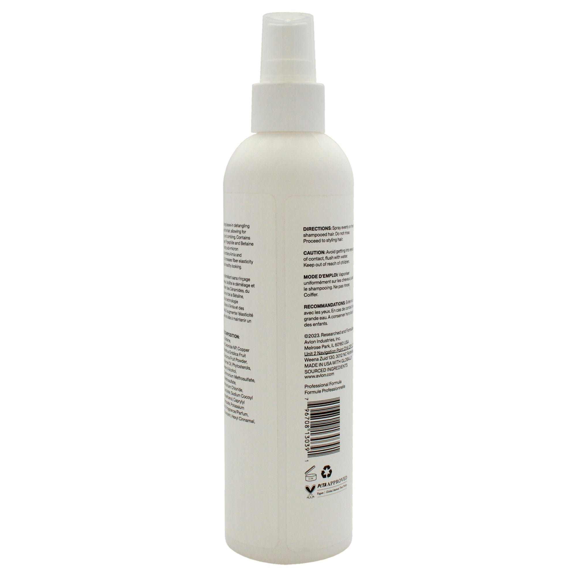 AffirmCare Leave-in Detangler by Avlon for Unisex - 8 oz Detangler
