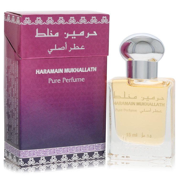 3pcs Cologne Gift Sets - Al Haramain Mukhallath by Al Haramain Pure Perfume 0.51 oz for Men