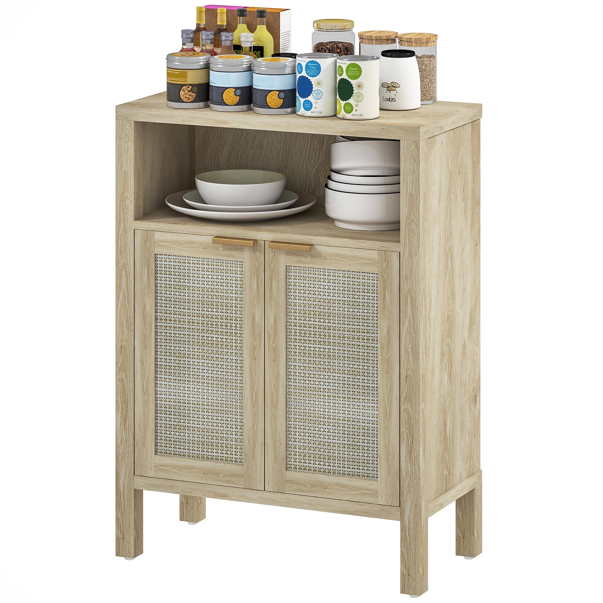 Accent Cabinet with Storage for Living Room or Dining Room