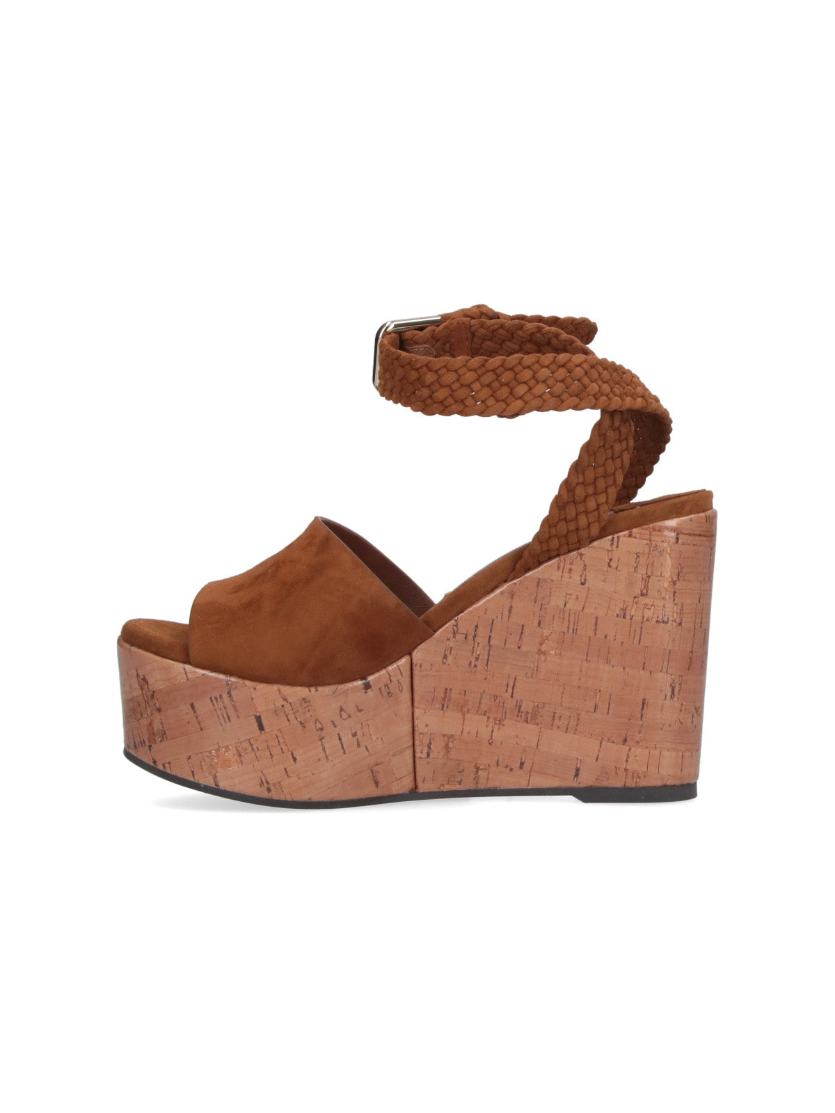 "Jori 100" Wedge Sandals – Brown