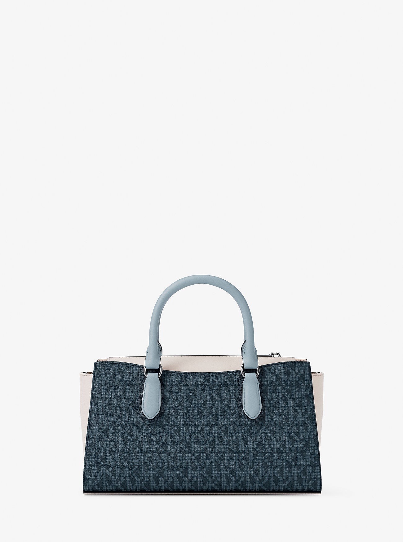 Arden Small Color-Block Signature Logo Messenger Bag