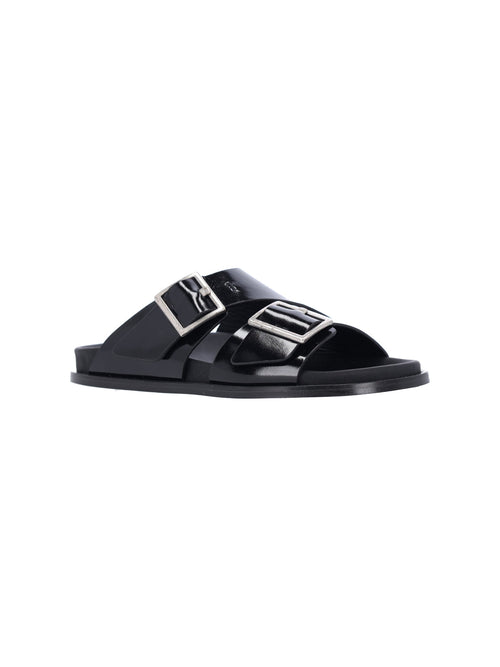 "Alba" Sandals – Black