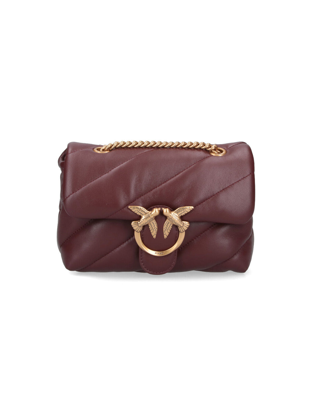 "Love Puff" Mini Bag – Bordeaux