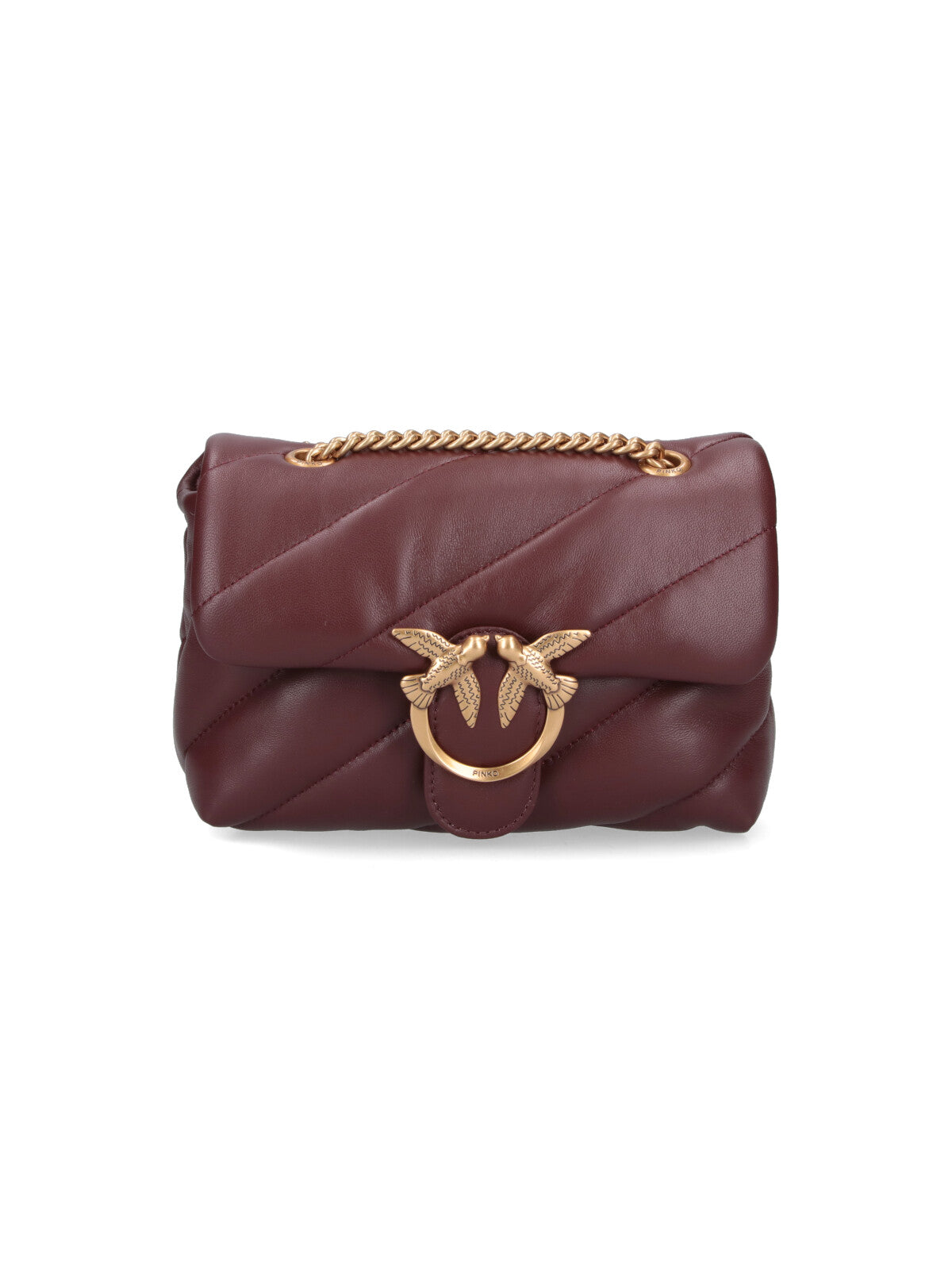 "Love Puff" Mini Bag – Bordeaux