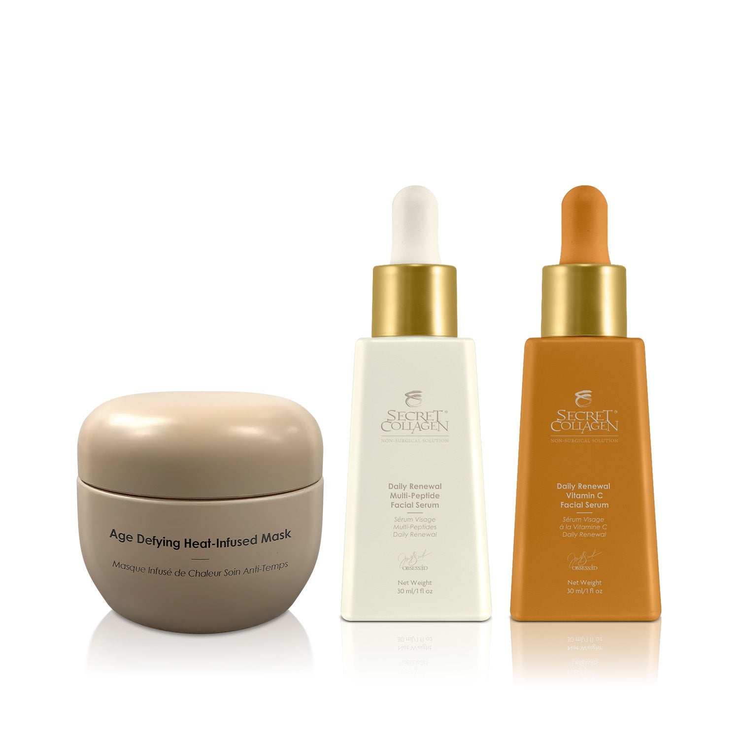 24-Hour Radiance & Sculpting Trio: Thermal Heat-Infusion & Stem Cell Power Ritual