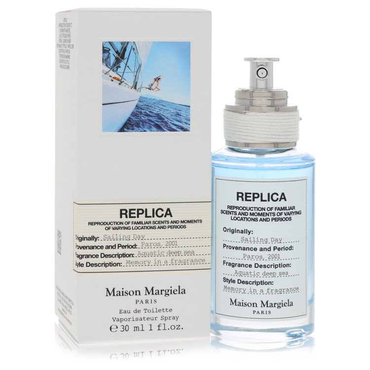 3pcs Cologne Gift Sets - Replica Sailing Day by Maison Margiela Eau De Toilette Spray 1.0 oz for Men