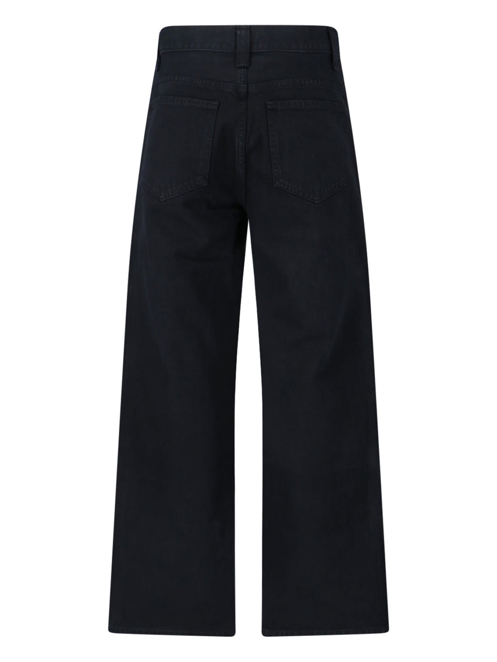 "Bonnie" Straight Jeans – Black