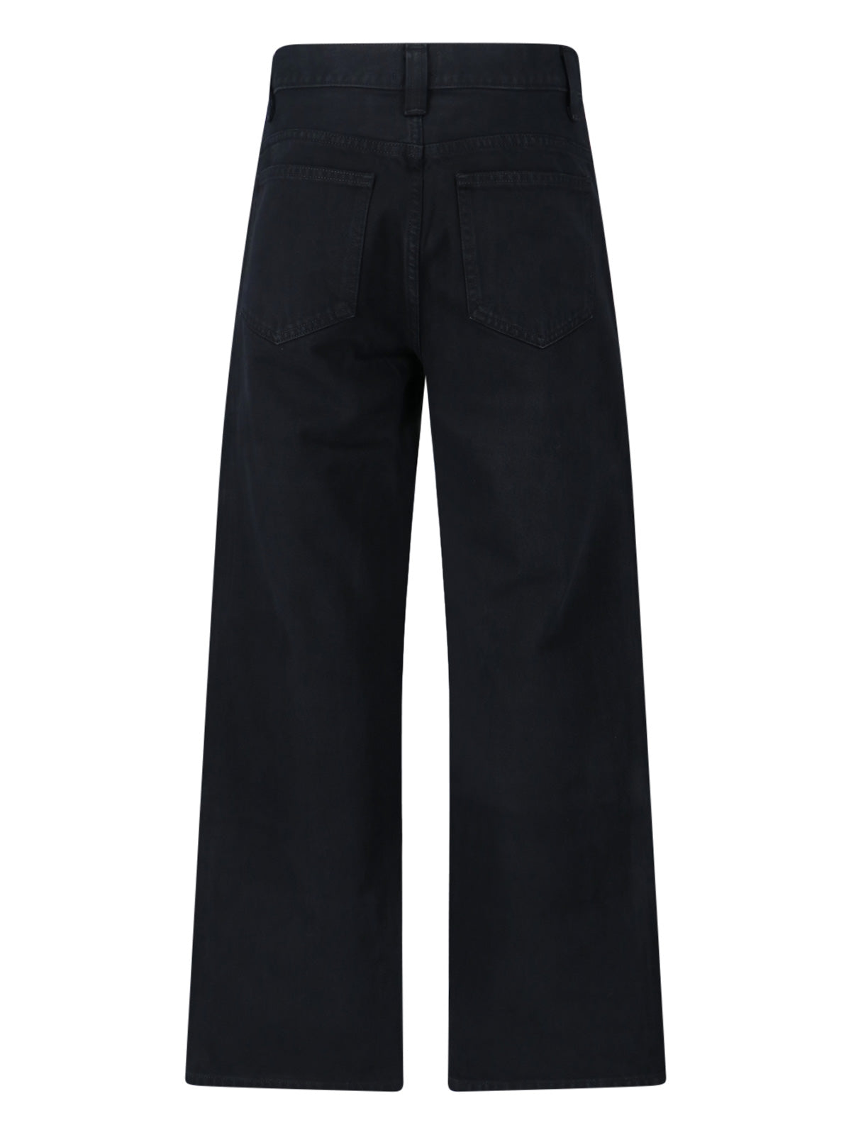 "Bonnie" Straight Jeans – Black
