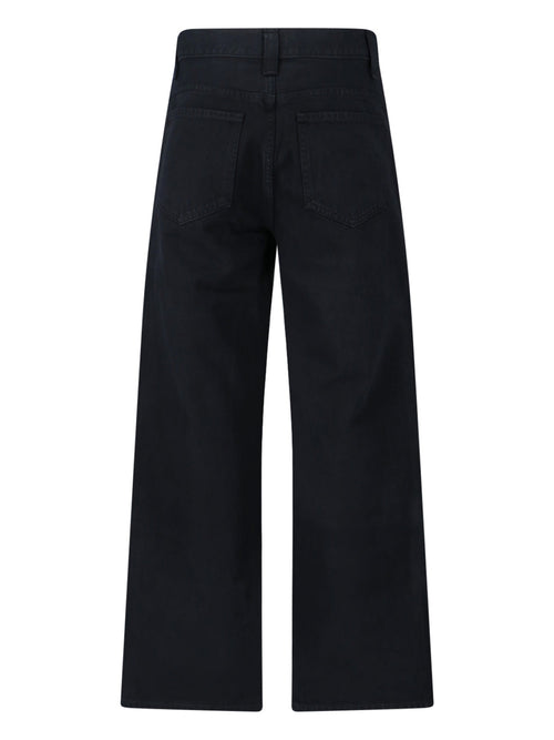 "Bonnie" Straight Jeans – Black