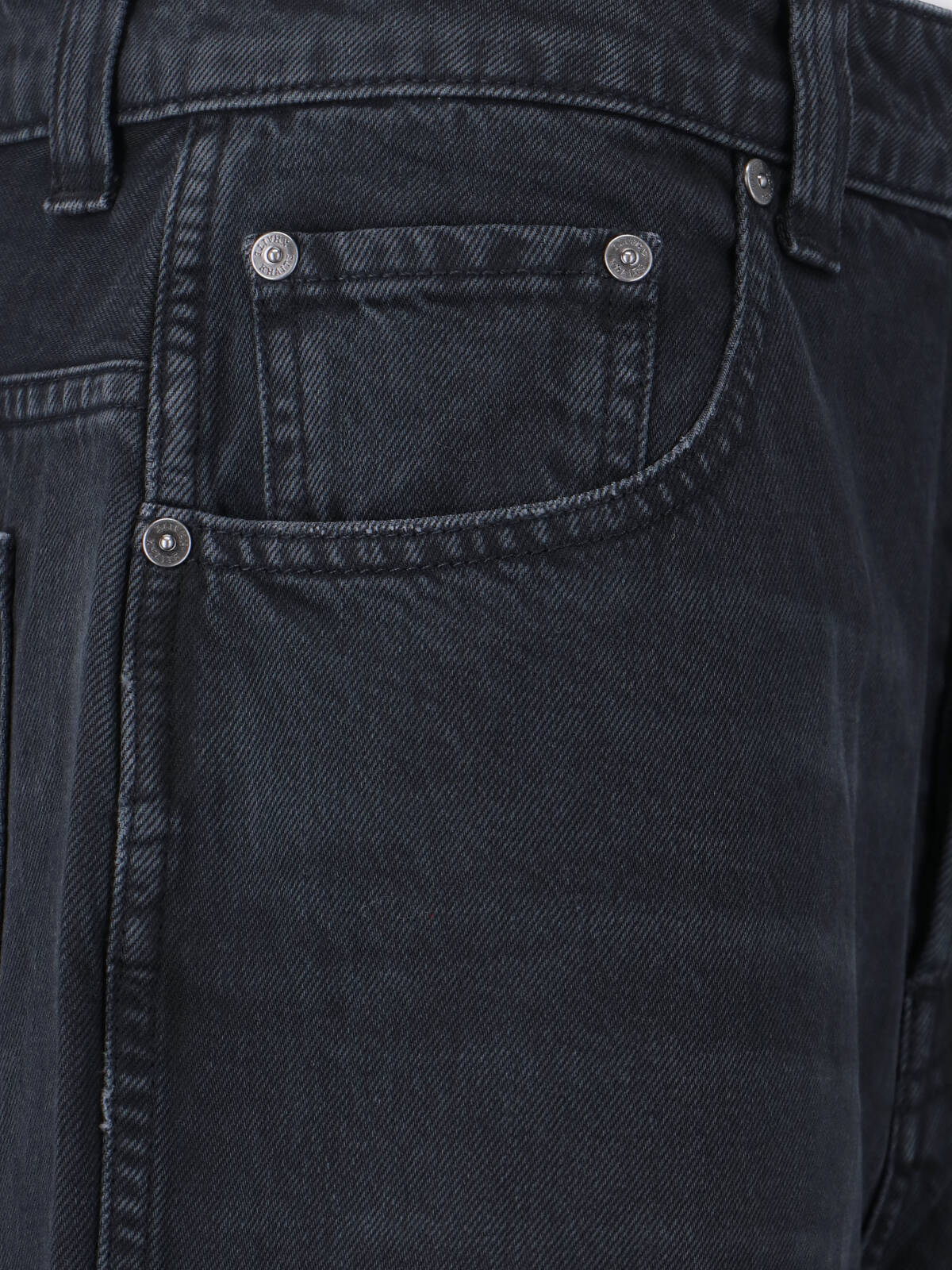 "Dane" Wide Jeans – Black