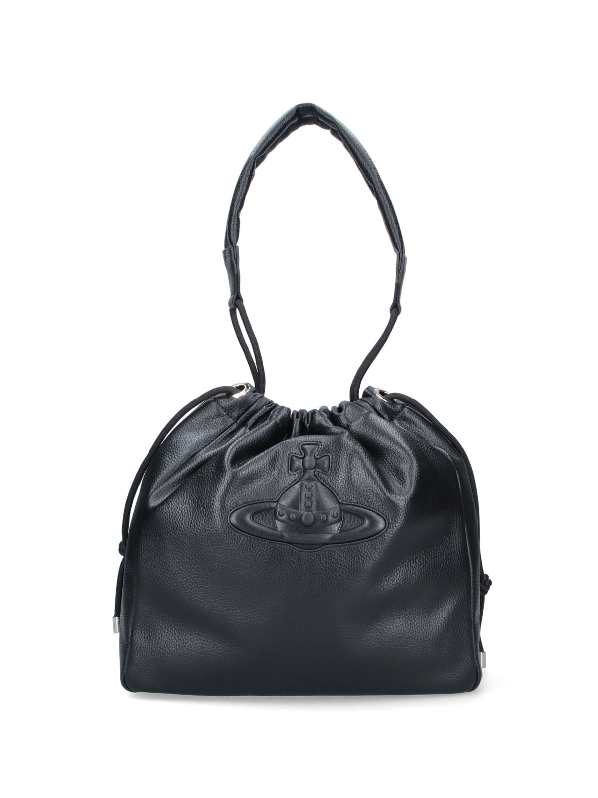 "Hilary" Large Bucket Bag – Black