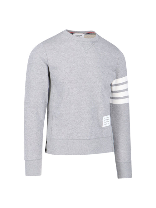 "4-Bar" Crewneck Sweatshirt – Grey