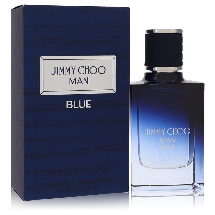 3pcs Cologne Gift Sets - Jimmy Choo Man Blue by Jimmy Choo Eau De Toilette Spray 1 oz for Men