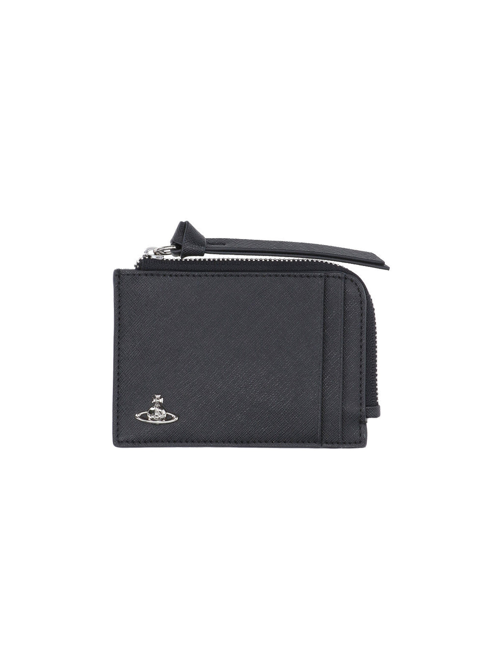 "Orb" Zip Cardholder – Black