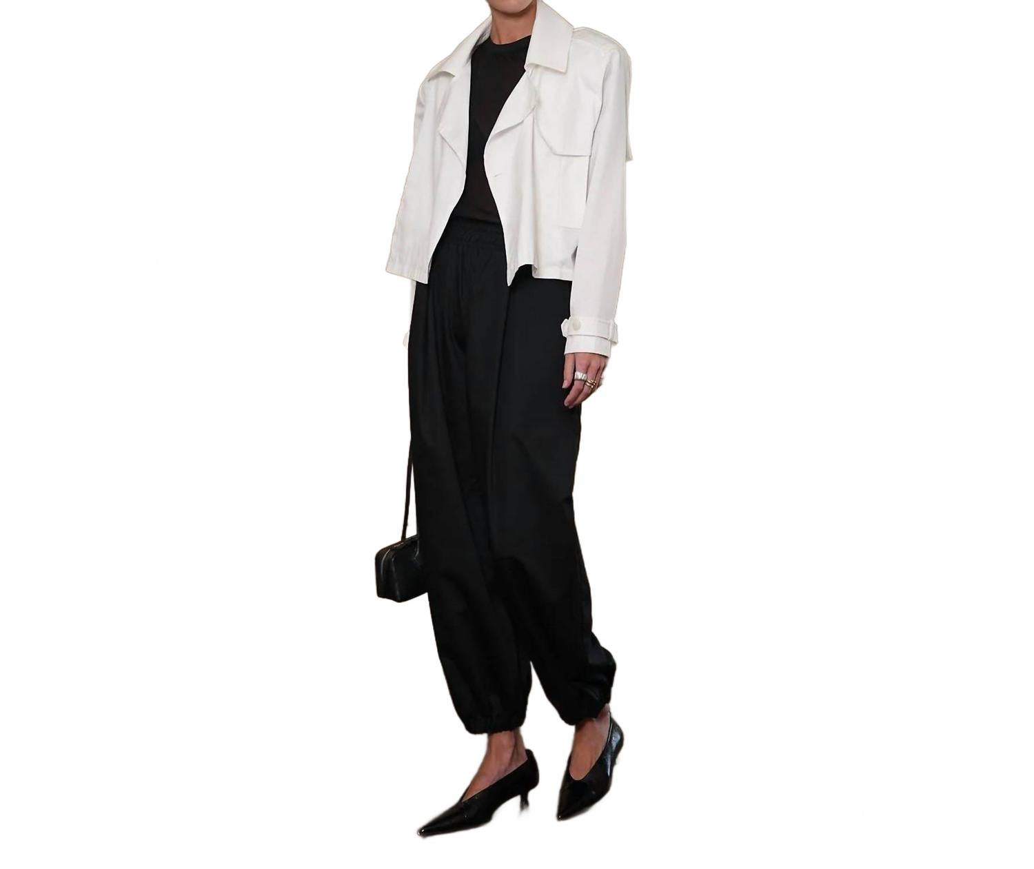 Alma Jacket In White