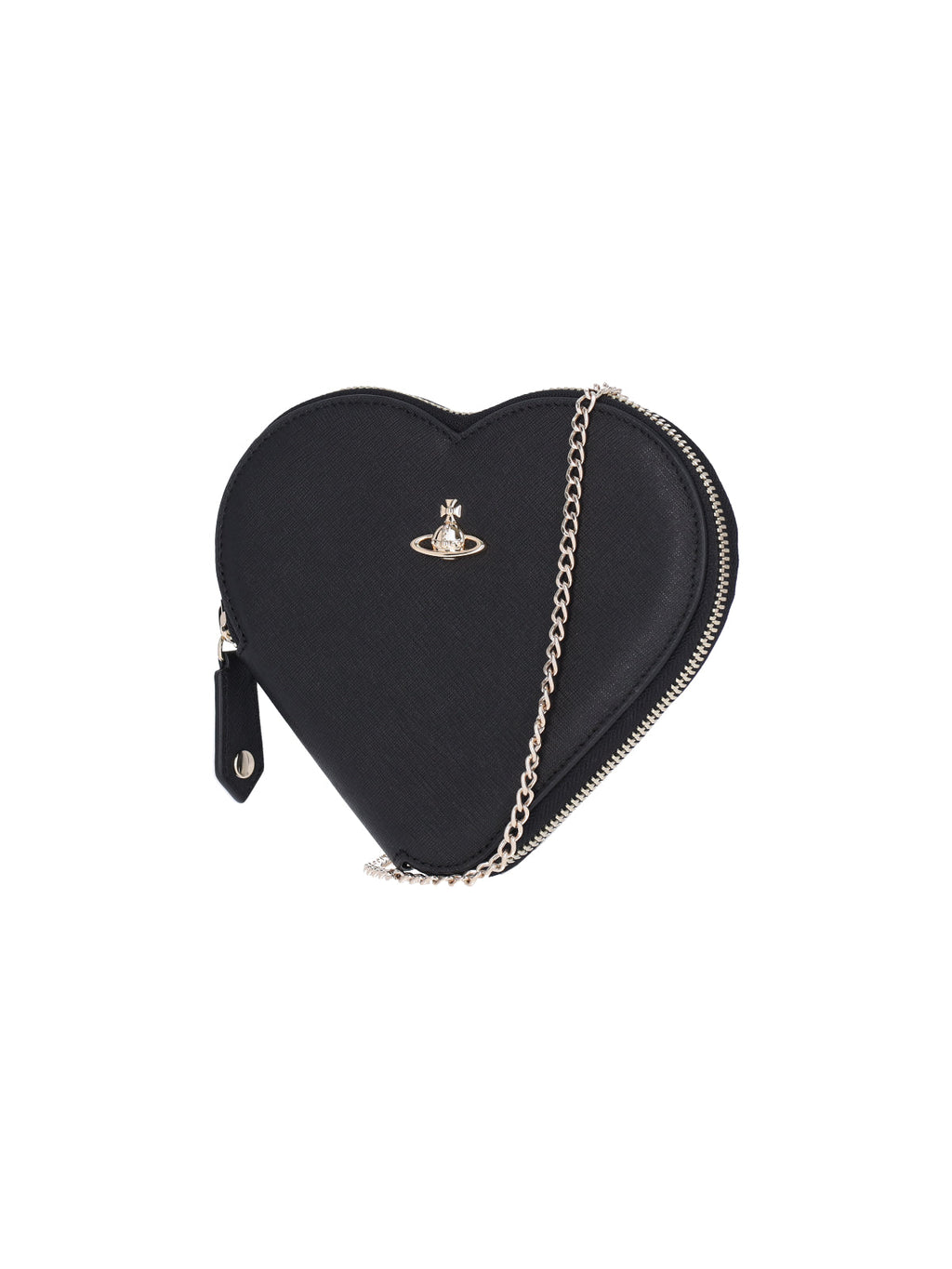 "New Heart" Crossbody Bag – Black