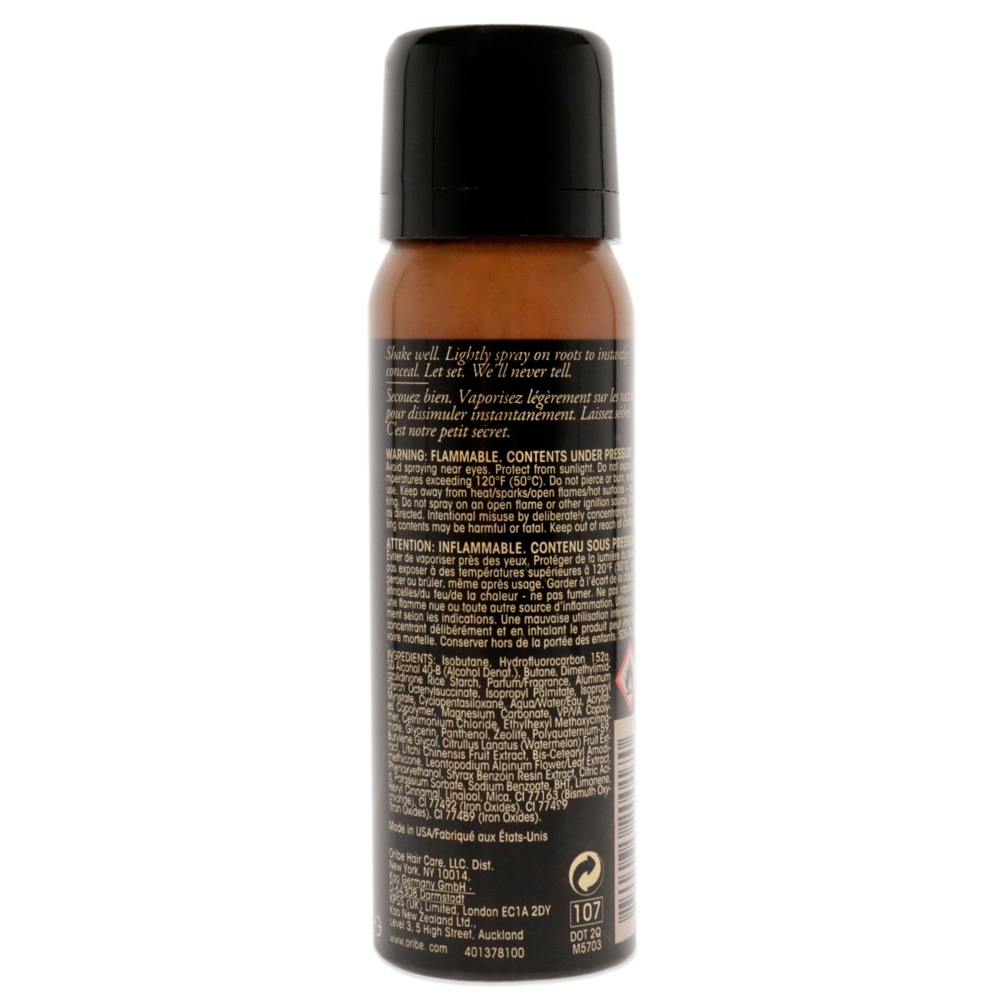 Airbrush Root Touch-Up Spray - Light Brown by Oribe for Unisex - 1.8 oz Hair Color