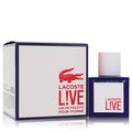 3pcs Cologne Gift Sets - Lacoste Live by Lacoste Eau De Toilette Spray 1.3 oz for Men