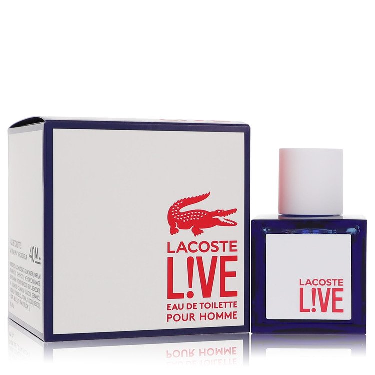 3pcs Cologne Gift Sets - Lacoste Live by Lacoste Eau De Toilette Spray 1.3 oz for Men