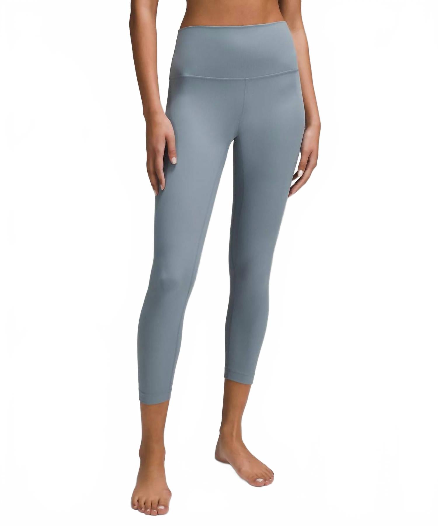 Align Ribbed High-Rise Pant In Belgian Blue