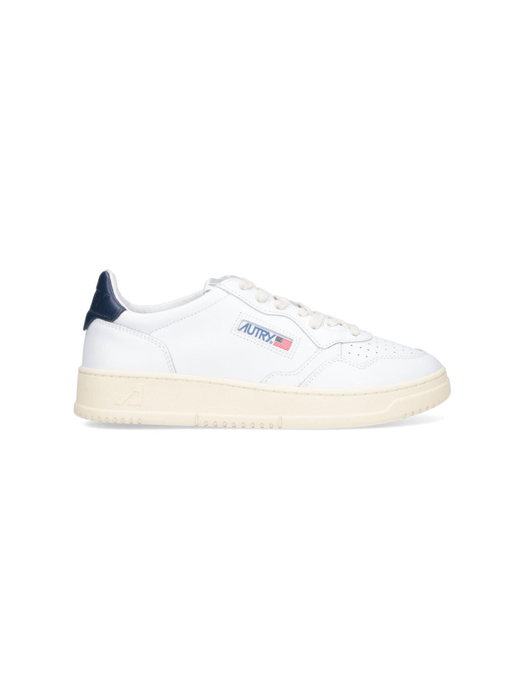 "Medalist" Low-Top Sneakers – White