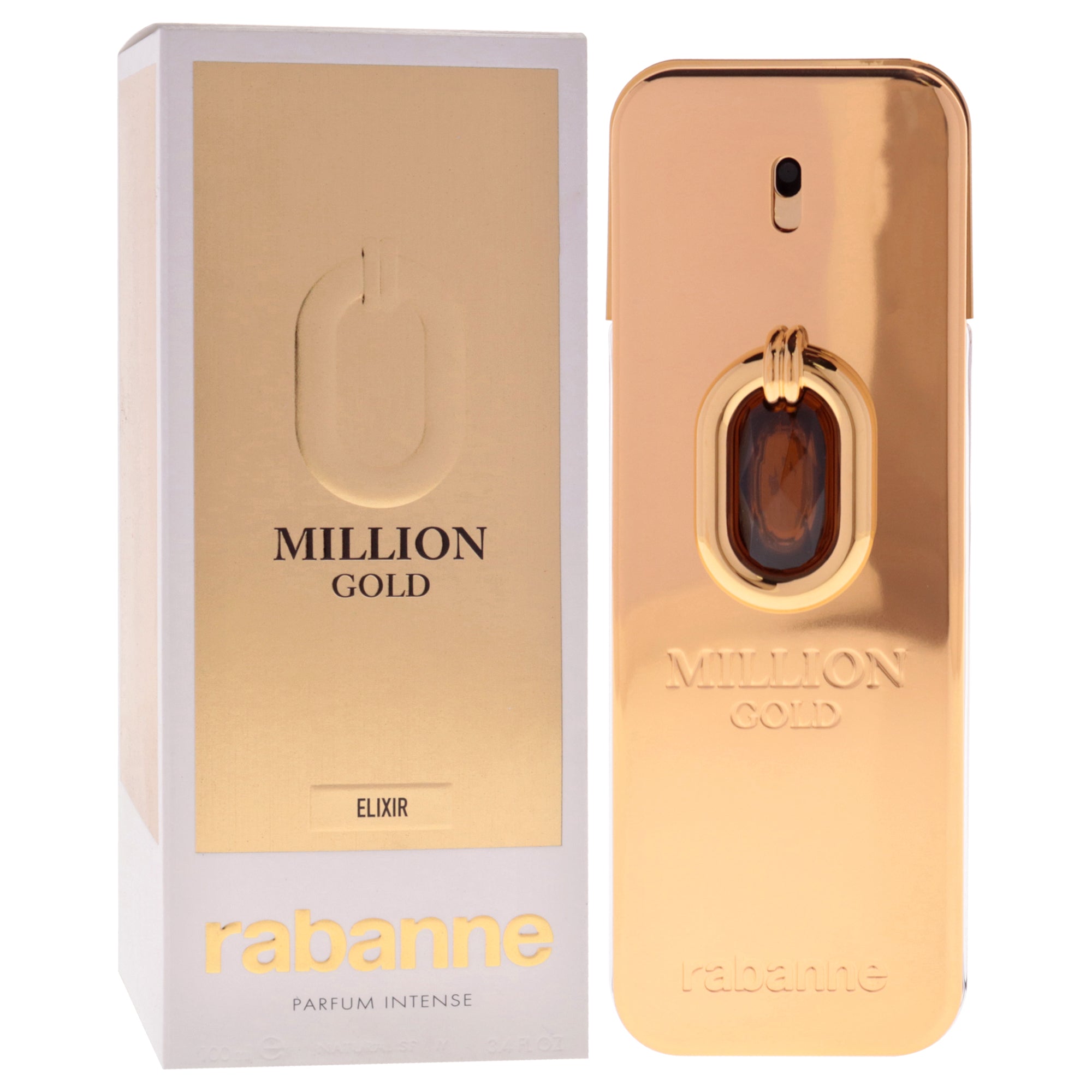 1 Million Gold Elixir Intense by Paco Rabanne for Men - 3.4 oz Parfum Spray