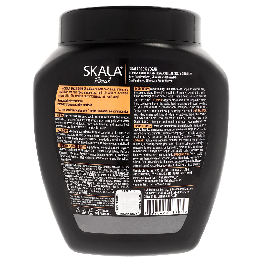 Argan Oil Hair Treatment Conditioning Cream by Skala for Women - 35.2 oz Treatment