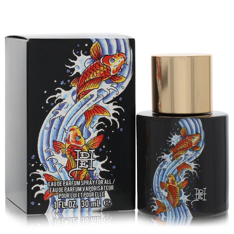 3pcs Perfume Gift Sets - Ed Hardy Koi Wave by Ed Hardy Eau De Parfum Spray 1.0 oz for Women